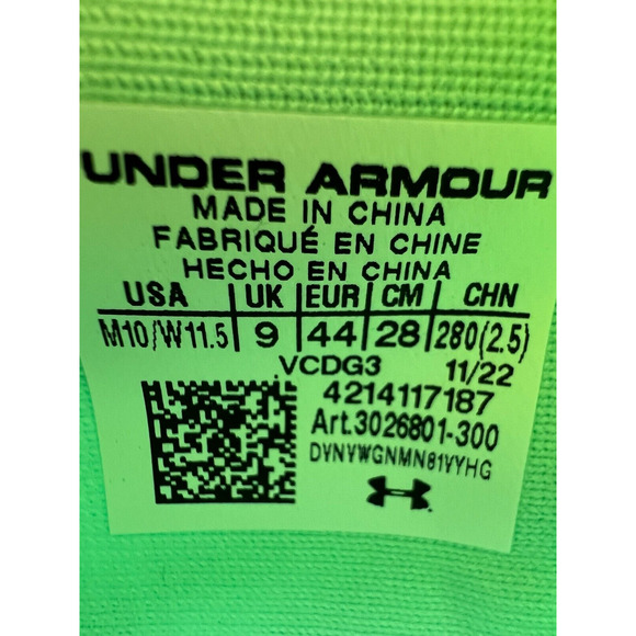 Under Armour Flow Velociti Elite Running Shoes 3026801-300 Men Sz 10, main image 5